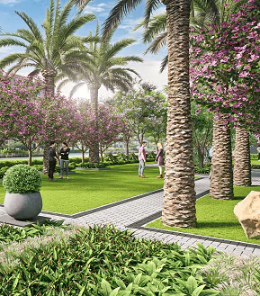 Ganga NXT 78 Amenities - Garden