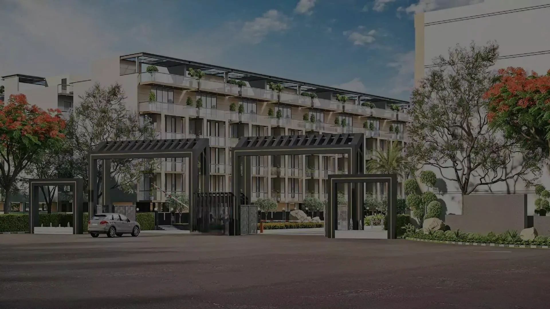 Ganga NXT 78 Floors Elevation Image